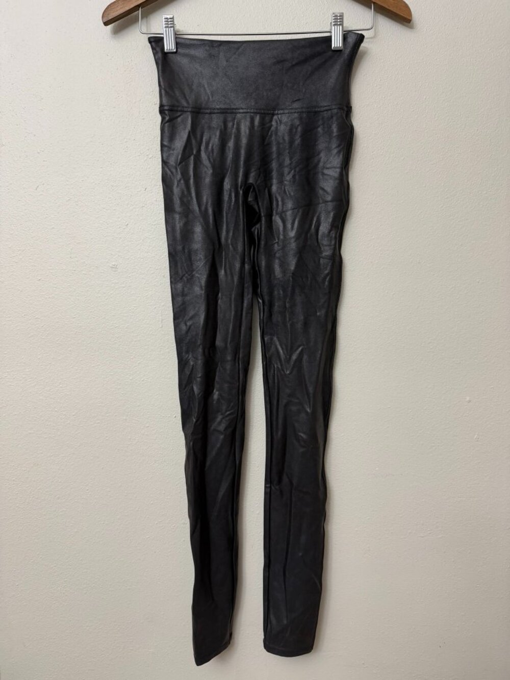 Spanx Faux Leather Leggings Small